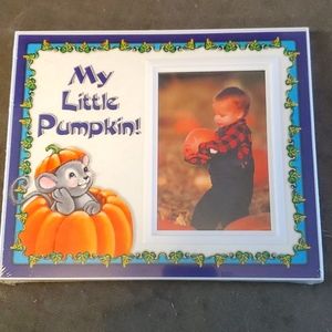 5/$20 New in plastic 5X4 My little pumpkin picture frame